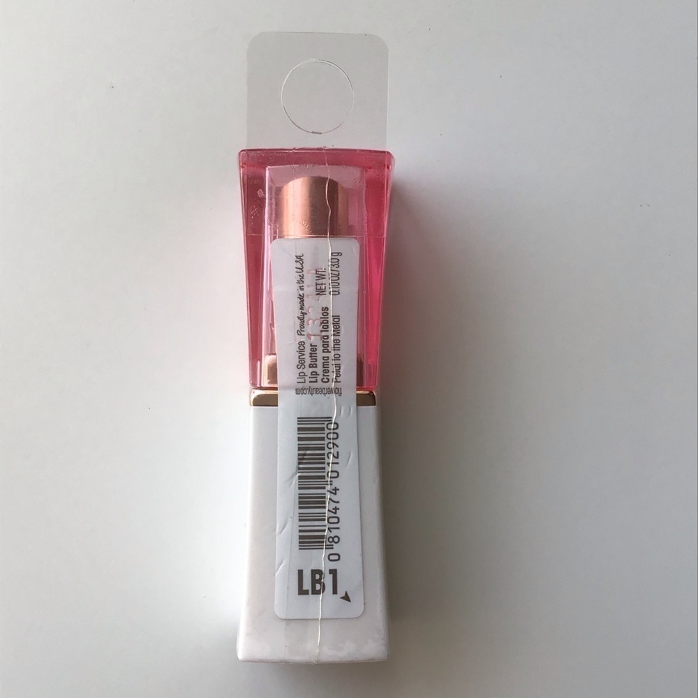 FLOWER Lipstick by Drew NEW Petal to the Metal LB1 Berry Pink Lip Butter Pretty - Picture 3 of 13
